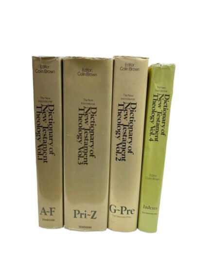 New International Dictionary of New Testament Theology (4 vols. set )