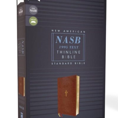 666 NASB, Thinline Bible, Leathersoft, Brown, Red Letter, 1995 Text, Comfort Print: A Comprehensive Program for Renewing Your Mind and Transforming Your Life