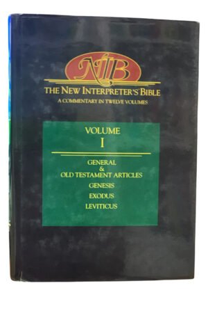 66666666666666666 New Interpreter's Bible Volume I