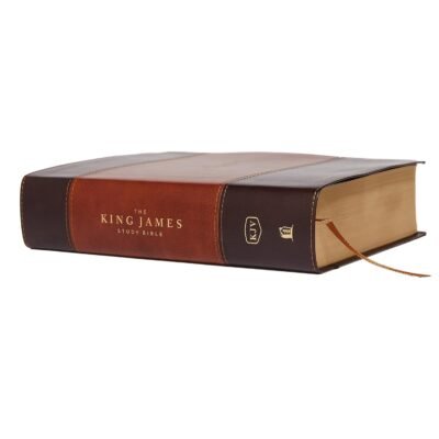 71I75kk5ivS._SL1500_ KJV, The King James Study Bible, Leathersoft, Brown, Red Letter, Full-Color Edition: Holy Bible, King James Version