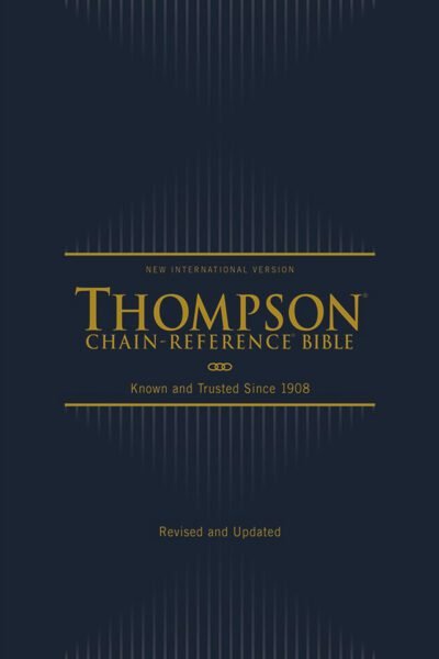 Niv, Thompson Chain-Reference Bible, Hardcover, Red Letter, Comfort Print