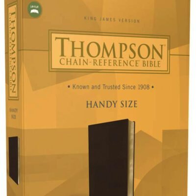 KJV, Thompson Chain-Reference Bible, Handy Size, Leathersoft, Brown, Red Letter