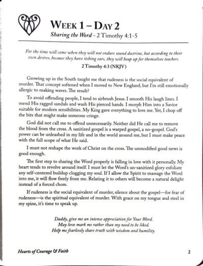 Hearts Of Courage & Faith: A 52 Week Devotional Written By Faithful Women In New England