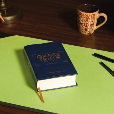71L6NQ1ZUpL._SL1500_ NIV, The Grace and Truth Study Bible (Trustworthy and Practical Insights), Personal Size, Hardcover, Red Letter, Comfort Print