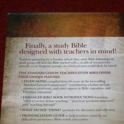 Teacher's Study Bible-KJV