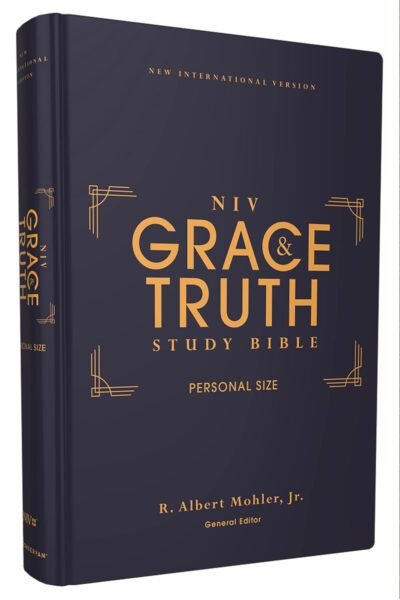 grace NIV, The Grace and Truth Study Bible (Trustworthy and Practical Insights), Personal Size, Hardcover, Red Letter, Comfort Print