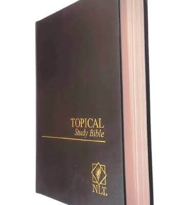 NLT TOPICAL Study Bible -Hardcover