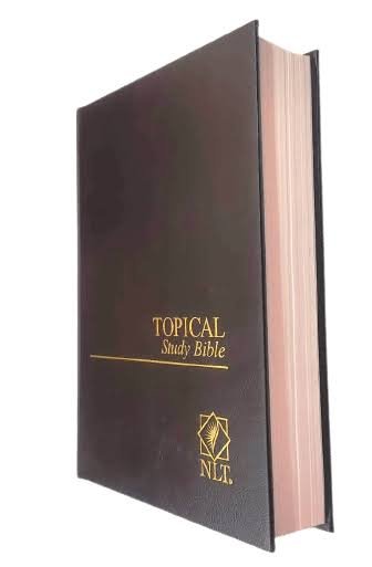 NLT TOPICAL Study Bible -Hardcover