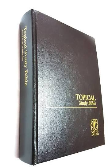 NLT TOPICAL Study Bible -Hardcover